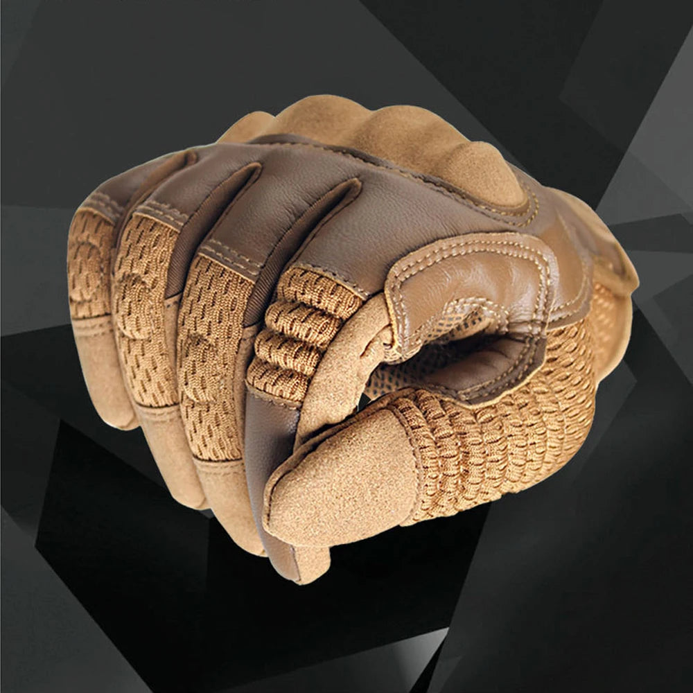 Gants tactiques outdoor unisexes en polyester – M à XL
