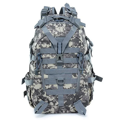 Sac à Dos Tactique 30-40L Homme – Compatible MOLLE, Camouflage, Camping & Randonnée