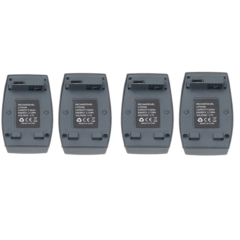 Batterie LiPo 3.7V 580mAh pour Hélicoptère RC ERA C128 Sentry 4CH — Pack 1, 2 ou 3 - BLACKBEARD OUTDOOR INDUSTRIES