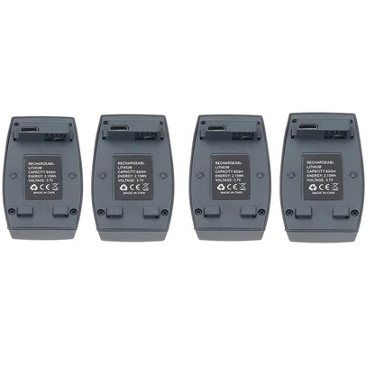 Batterie LiPo 3.7V 580mAh pour Hélicoptère RC ERA C128 Sentry 4CH — Pack 1, 2 ou 3 - BLACKBEARD OUTDOOR INDUSTRIES