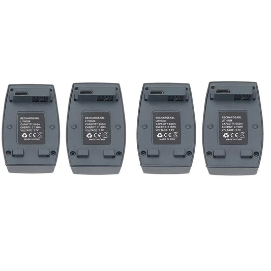 Batterie LiPo 3.7V 580mAh pour Hélicoptère RC ERA C128 Sentry 4CH — Pack 1, 2 ou 3 - BLACKBEARD OUTDOOR INDUSTRIES