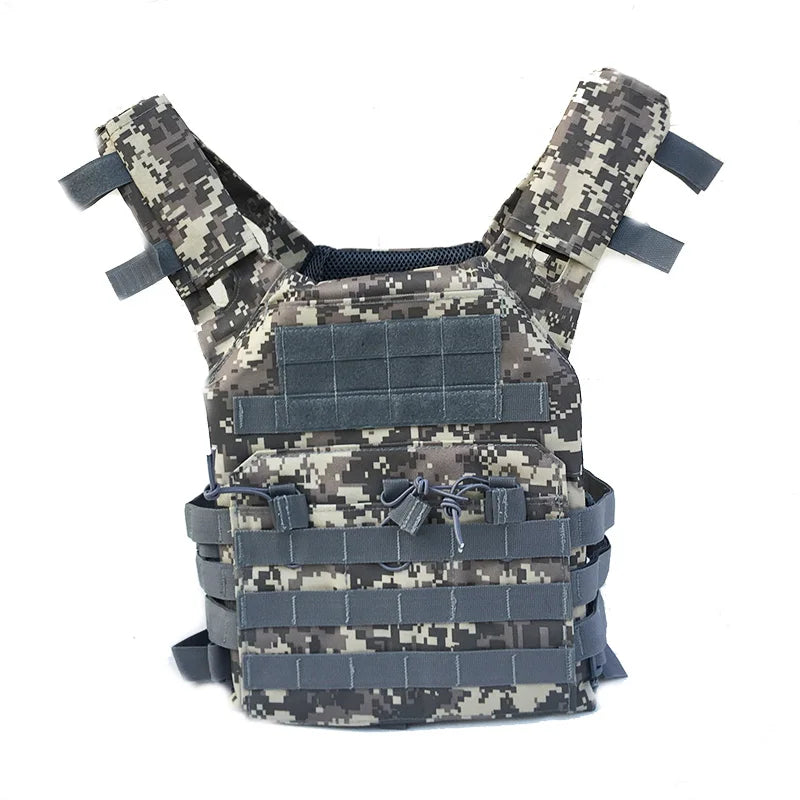 Gilet Tactique MOLLE 1000D – Version Simplifiée Porte-Plaques de Chasse, Protection et Armure de Corps avec Poches pour Munitions BLACKBEARD OUTDOOR INDUSTRIES