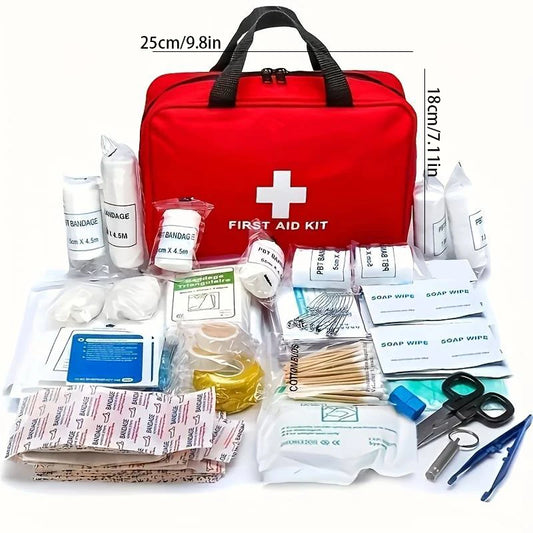 Trousse de Premiers Secours Multiservices – Kit Médical Portable pour Activités Extérieures (Randonnée, Camping, Chasse, etc.) - BLACKBEARD OUTDOOR INDUSTRIES