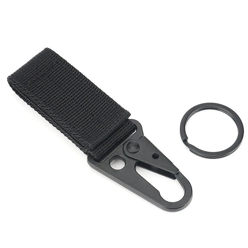 3 Pièces – Boucles Tactiques en Nylon avec Mousqueton Carabine, Clip de Ceinture EDC, Porte-Clés pour Sac à Dos Molle, Accessoire pour Escalade et Camping en Plein Air - BLACKBEARD OUTDOOR INDUSTRIES