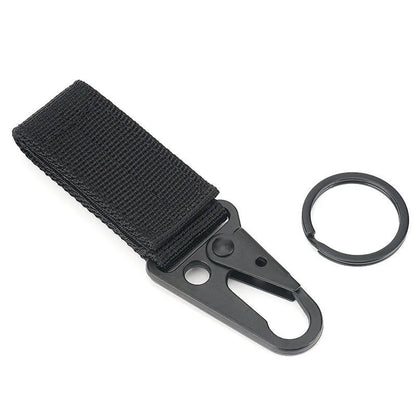 3 Pièces – Boucles Tactiques en Nylon avec Mousqueton Carabine, Clip de Ceinture EDC, Porte-Clés pour Sac à Dos Molle, Accessoire pour Escalade et Camping en Plein Air - BLACKBEARD OUTDOOR INDUSTRIES