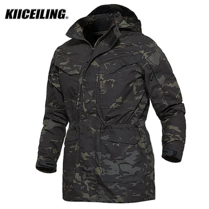 Veste Tactique M65 Multicam – KIICEILING Imperméable, Coupe-Vent, Camouflage Militaire | Hommes & Femmes - BLACKBEARD OUTDOOR INDUSTRIES