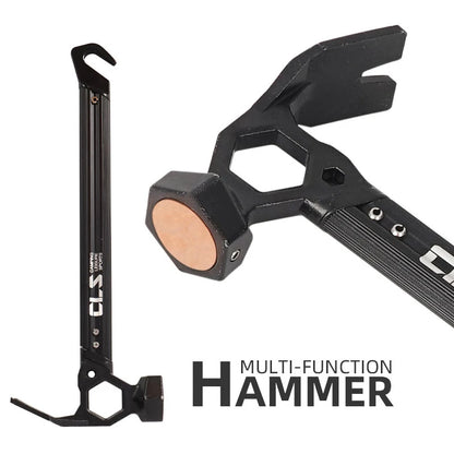 Marteau de Camping Tête Cuivre — Manche Aluminium & Acier Inox | BLACKBEARD - BLACKBEARD OUTDOOR INDUSTRIES