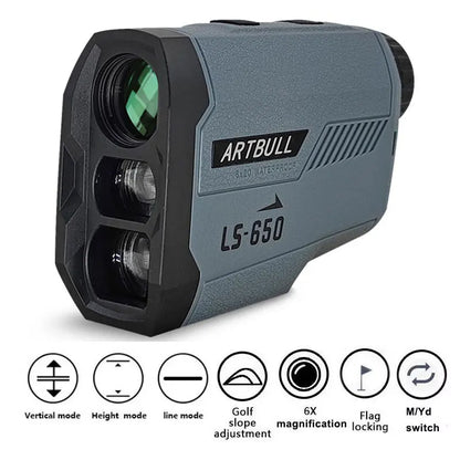 ARTBULL Télémètre Laser 1000M 650M avec Verrouillage de Drapeau et Mesure de Distance pour Chasse Monoculaire