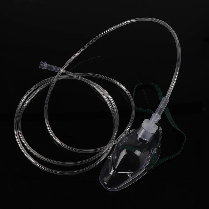 Masque à Oxygène Jetable Adulte avec Tube – Nébuliseur PVC Certifié CE