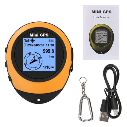 Mini GPS Portable de Haute Précision - boussole , Altimètre, Localisateur, Navigateur pour Sports de Plein Air, Voyage et Randonnée - BLACKBEARD OUTDOOR INDUSTRIES