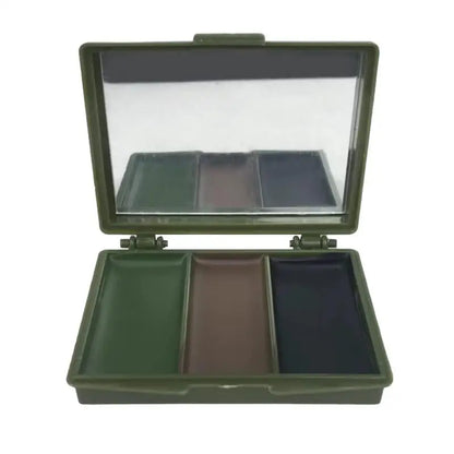 Peinture de Camouflage Visage 3 Couleurs – Huile Tactique Chasse, Airsoft & Militaire