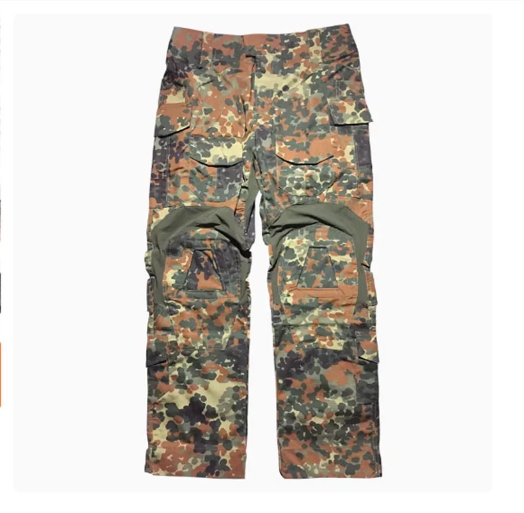 Ensemble Tactique GSG9 Camouflage Flecktarn GEN3 – Tenue Complète d’Entraînement Combat pour Forces Spéciales (Chemise + Pantalon à Manches Longues) - BLACKBEARD OUTDOOR INDUSTRIES