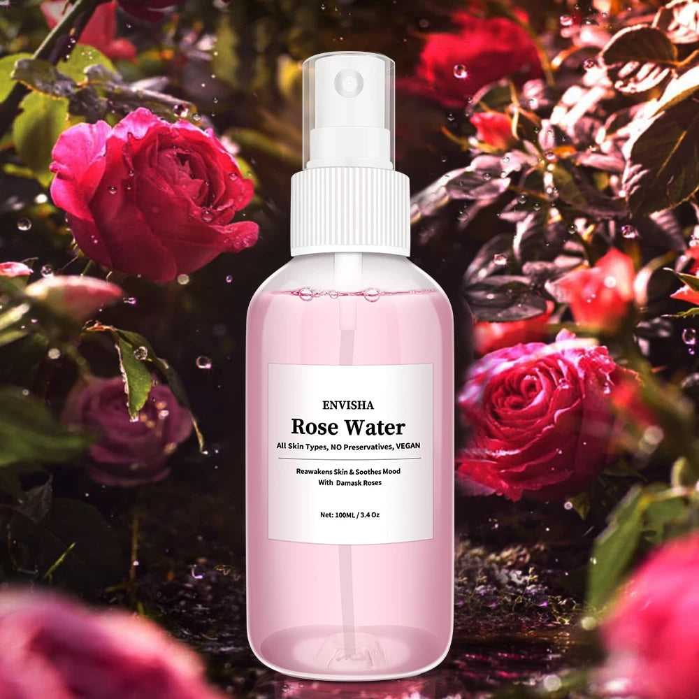Lotion tonique visage à la rose 100 ml