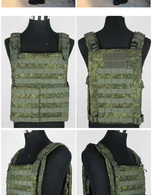 Gilet Tactique Russe 6B46 EMR – Système MOLLE Modulaire avec Plaques EVA & Poches AK - BLACKBEARD OUTDOOR INDUSTRIES