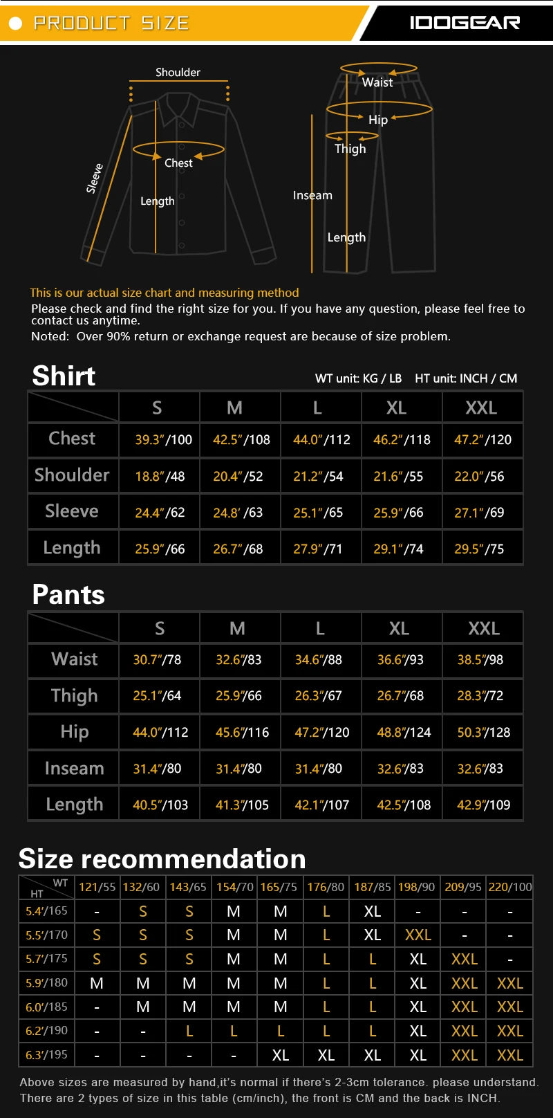 Uniforme Tactique IDOGEAR Gen3 Combat BDU avec Protections Coudes et Genoux - BLACKBEARD OUTDOOR INDUSTRIES