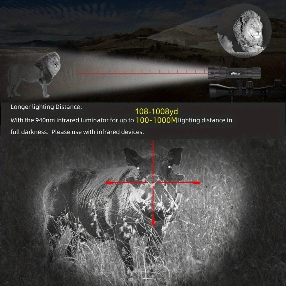 alonefire IR 850nm&940nm  IR Flashlight Ma boutique