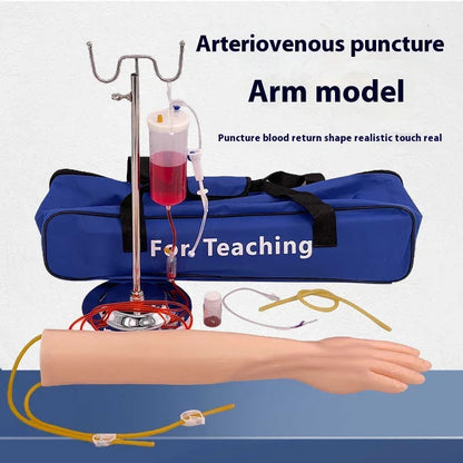 Bras d'Entraînement à la Ponction Veineuse – Kit Complet avec Support de Perfusion