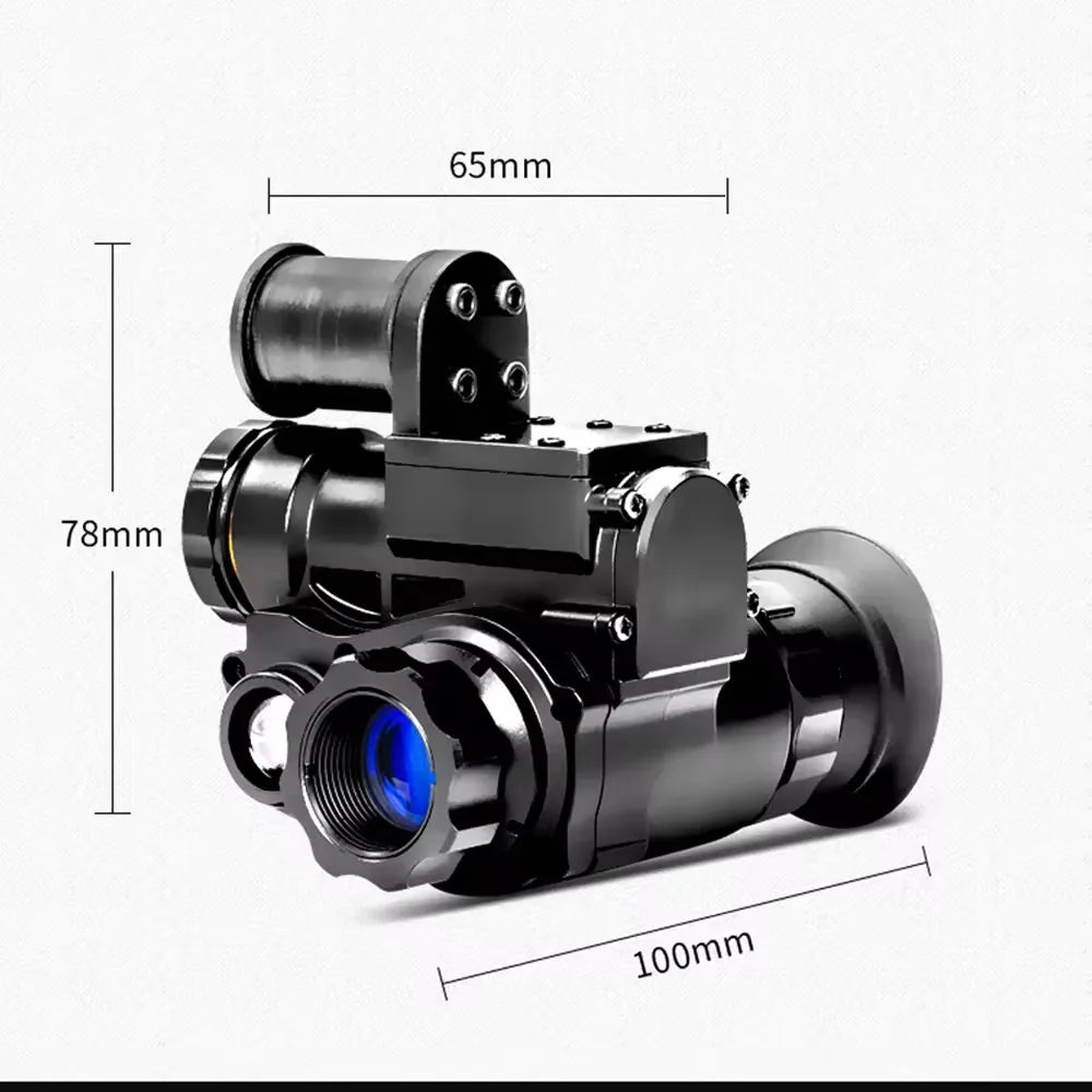 lunettes de Vision Nocturne NVG10 HD 1080P Monoculaire IR