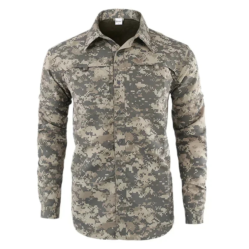 Veste Tactique Outdoor Femme – Haut Camouflage Respirant, Anti-UV, Séchage Rapide, Idéal pour la Randonnée et la Chasse - BLACKBEARD OUTDOOR INDUSTRIES