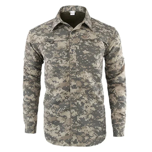 Veste Tactique Outdoor Femme – Haut Camouflage Respirant, Anti-UV, Séchage Rapide, Idéal pour la Randonnée et la Chasse - BLACKBEARD OUTDOOR INDUSTRIES