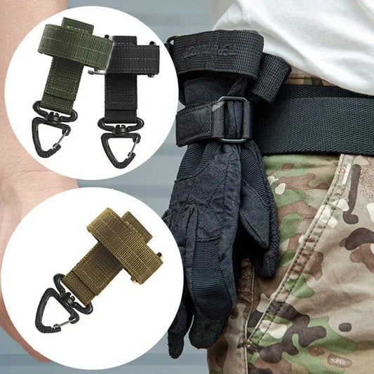 Mousqueton Tactique Canvas Clip Ceinture – Porte-Clés Militaire Outdoor, 3 Couleurs - BLACKBEARD OUTDOOR INDUSTRIES
