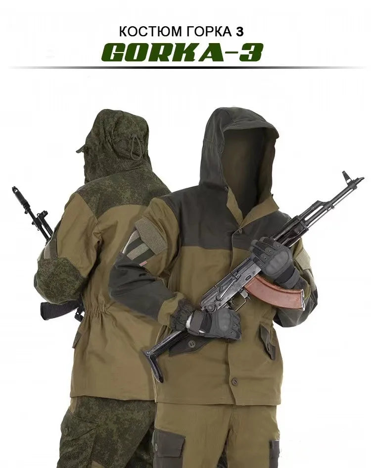 Ensemble Tactique Gorka-3 – Uniforme de Combat Russe BLACKBEARD OUTDOOR INDUSTRIES