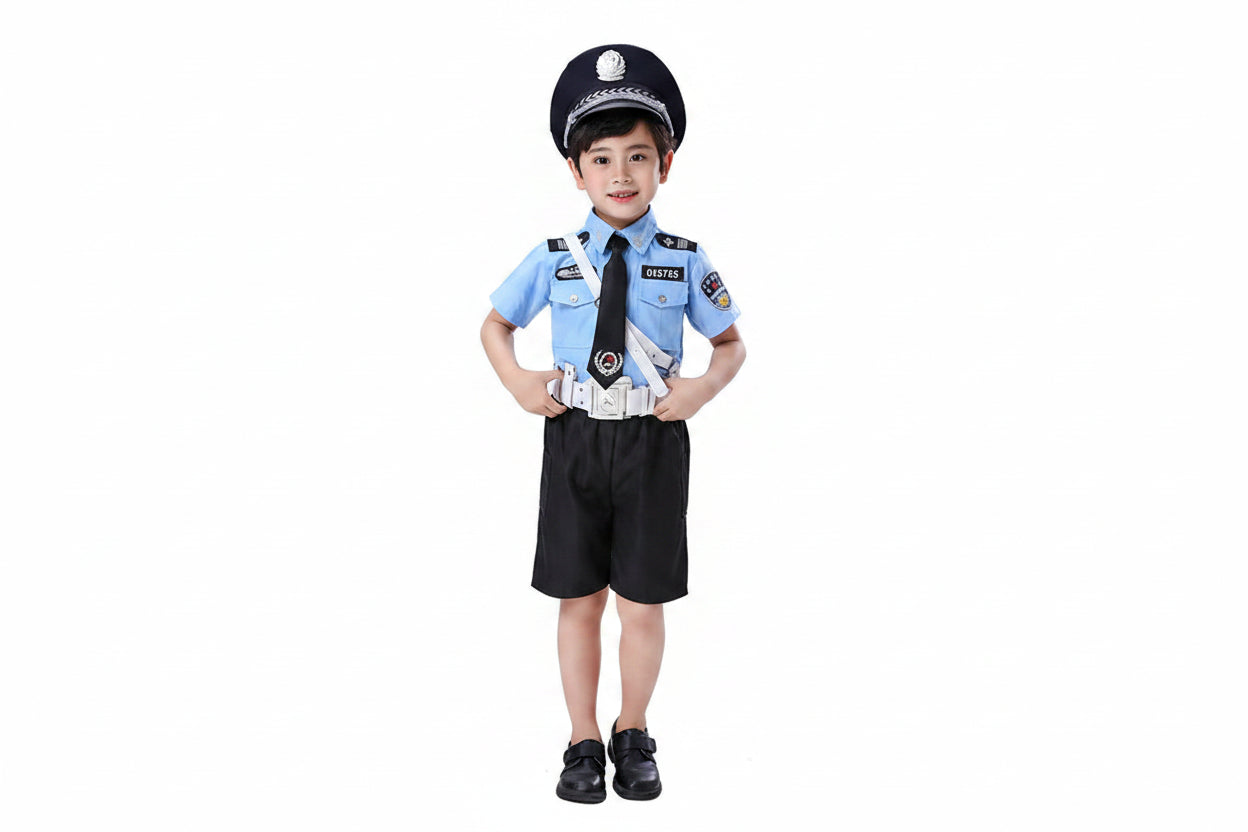 Costume Policier Enfant & Adulte – Déguisement Police Cosplay Halloween - BLACKBEARD OUTDOOR INDUSTRIES