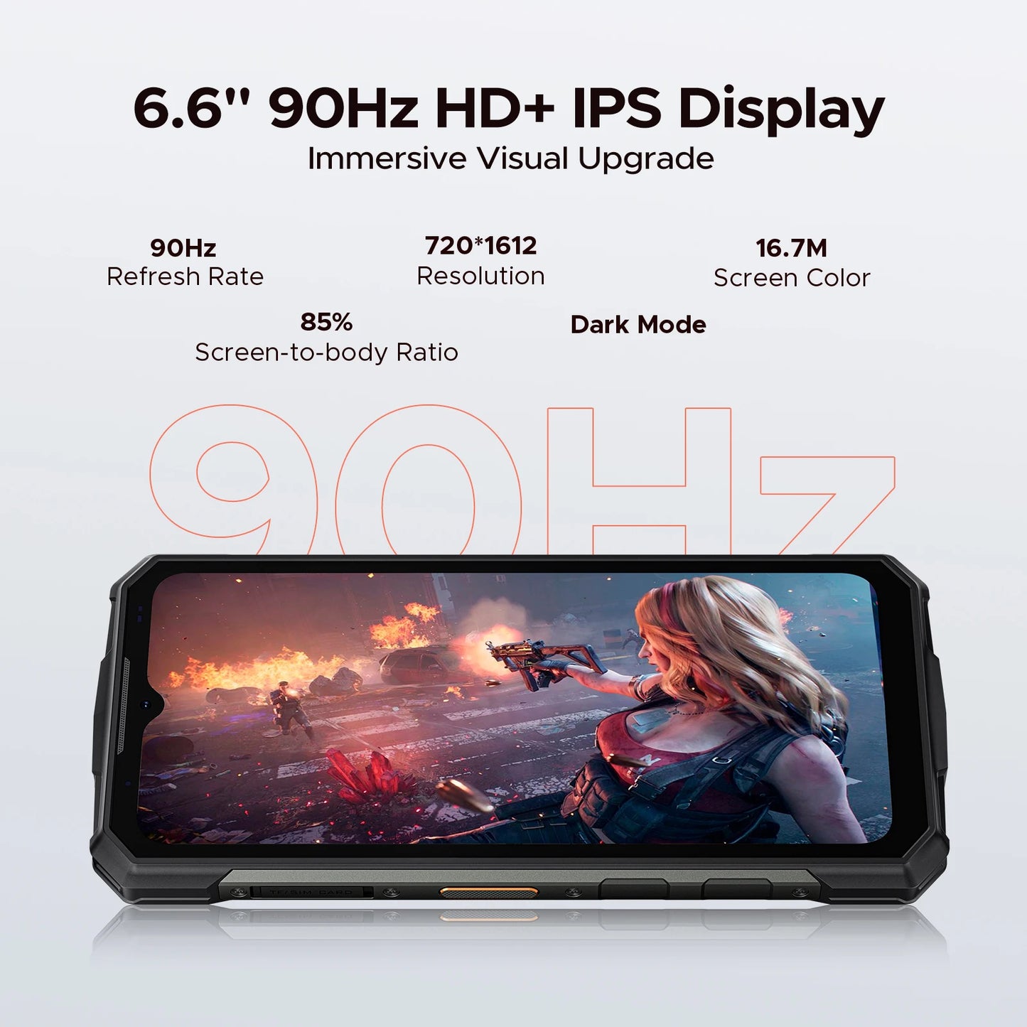 Smartphone Incassable DOOGEE Fire 5 13000mAh IP68