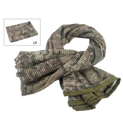 Foulard Camouflage en Maille - Voile de Sniper Camouflage pour Extérieur (Camping, Randonnée, Chasse, Tir) BLACKBEARD OUTDOOR INDUSTRIES