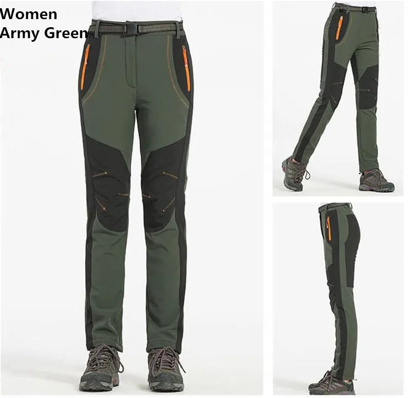 Pantalon Cargo Tactique Femme Hiver – Chaud, Imperméable & Softshell - BLACKBEARD OUTDOOR INDUSTRIES