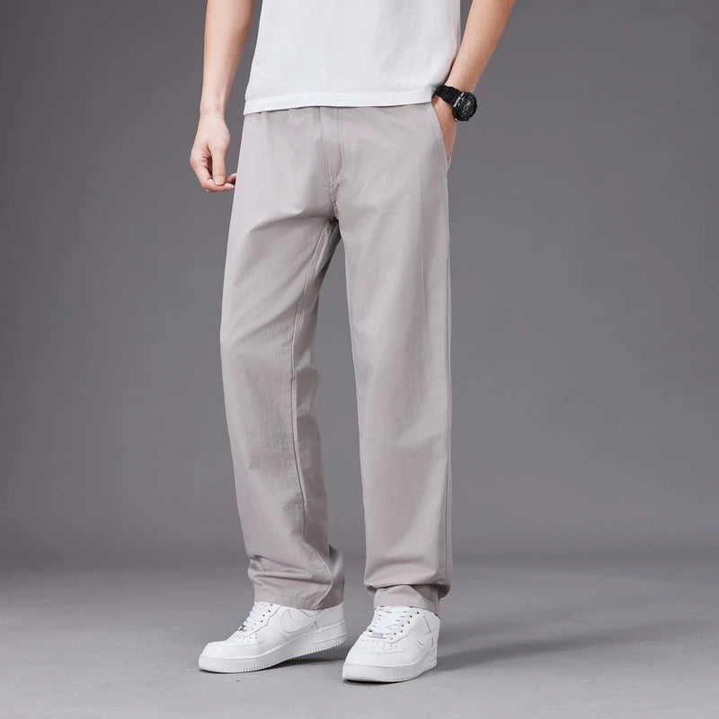 Pantalon Homme Grande Taille Coton – Coupe Droite Casual Été M à 6XL - BLACKBEARD OUTDOOR INDUSTRIES