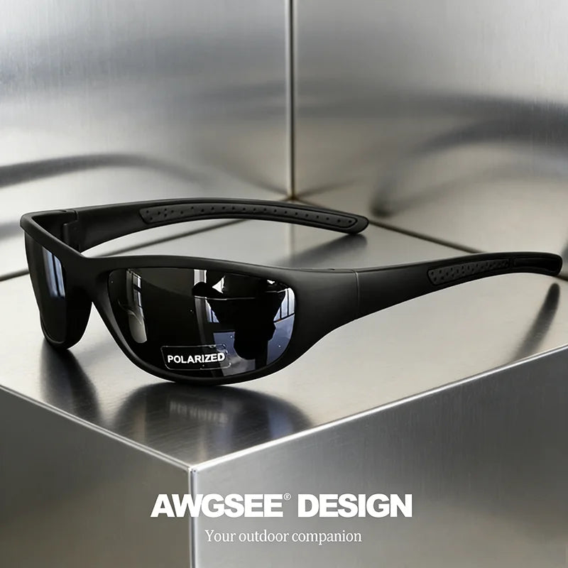 Lunettes de Sport Polarisées UV400 – Cyclisme, Course, Pêche | Verres Photochromiques & Miroir