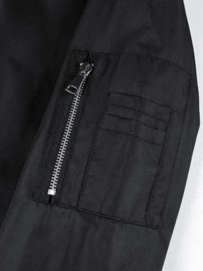 Bomber homme léger zippé en polyester