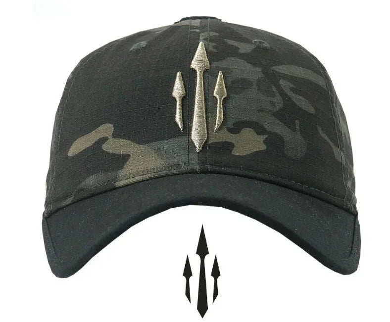 Casquette Tactique Warchief Poseidon – Camouflage Militaire – Ripstop Résistant – Unisexe – Outdoor 4 Saisons - BLACKBEARD OUTDOOR INDUSTRIES