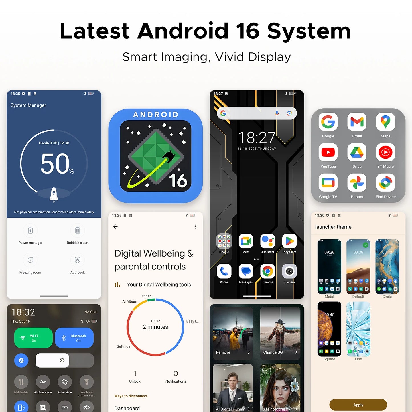 Smartphone Incassable 5G 10100mAh 512Go Android 16 DOOGEE S200