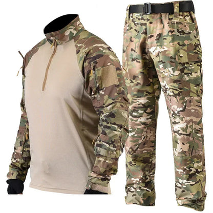 Ensemble tactique homme – Chemise de combat et pantalon cargo