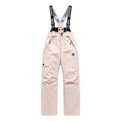 Pantalon de Ski Enfant Imperméable Coupe-Vent Chaud – Snowboard Hiver – Fille & Garçon – Tailles 6 à 16 Ans