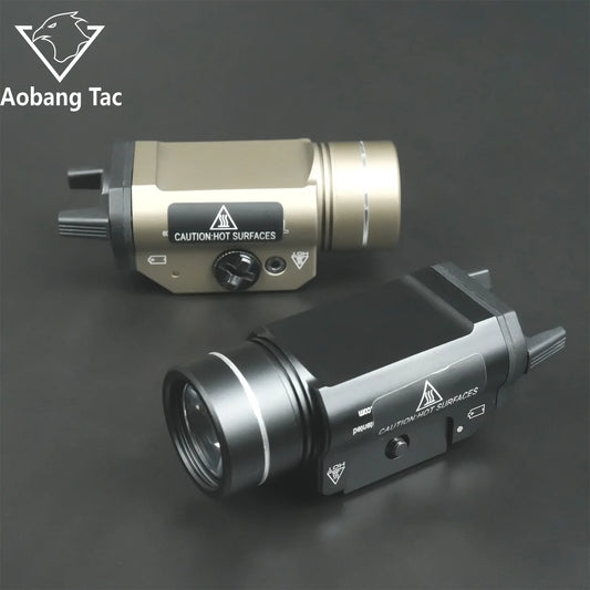 Lampe Tactique TR-1 pour Rail 21mm – LED Strobe, Compatible Glock G17 G19, Airsoft & Chasse