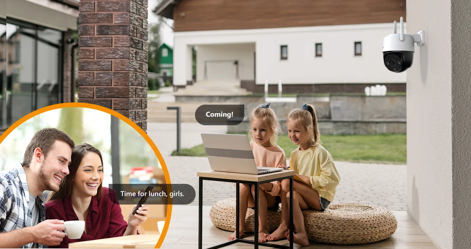 IMOU Cruiser SE+ 5MP | Caméra PTZ Extérieure Wi-Fi 360° | Vision Nocturne Couleur | Audio Bidirectionnel | Détection Humaine | IP66 Ma boutique