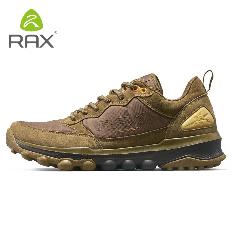 Chaussures de Randonnée Homme en Cuir Véritable — Semelle Antidérapante, Légères, Trekking & Trail