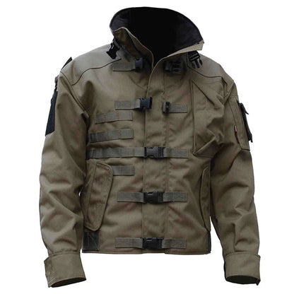 Veste Tactique Militaire de Haute Qualité - Veste Homme Imperméable, Résistante à l'Usure et Multi-poches pour Randonnée et Activités Extérieures BLACKBEARD OUTDOOR INDUSTRIES