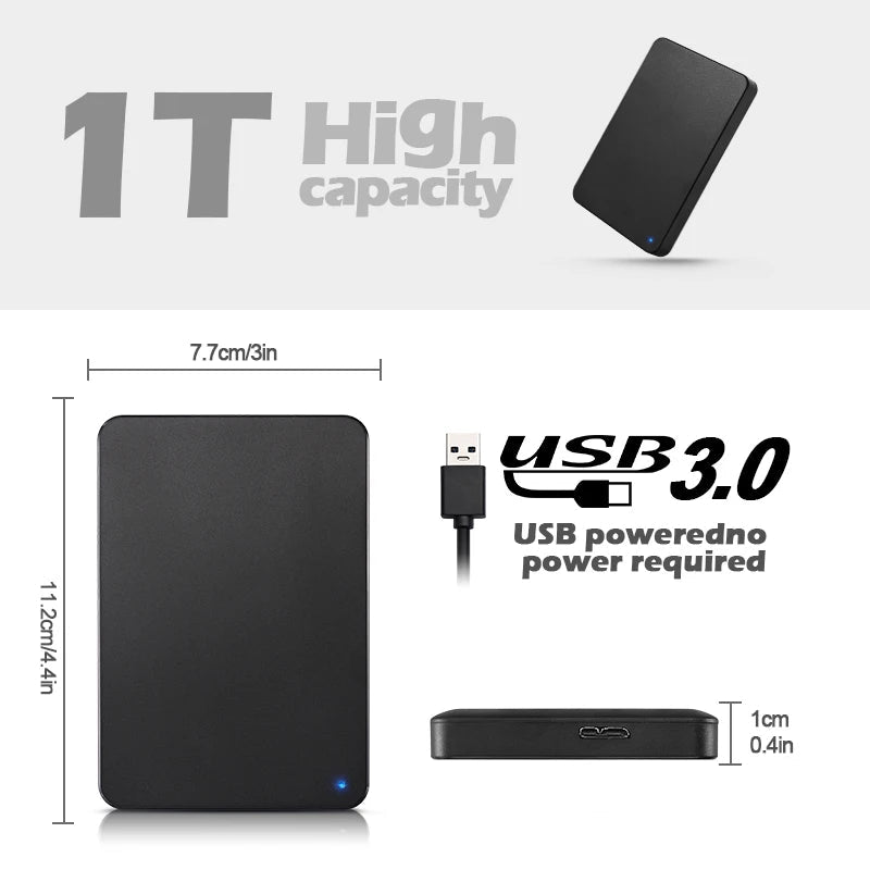 External High Speed Portable Hard Drive USB3.0 HDD Ma boutique