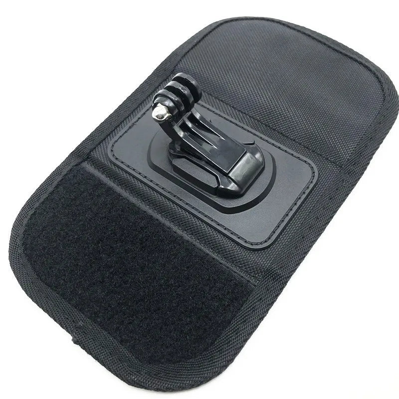 Support de Caméra 360° pour Bandoulière de Sac à Dos - Fixation pour GoPro, DJI Action, Insta360 et Plus BLACKBEARD OUTDOOR INDUSTRIES