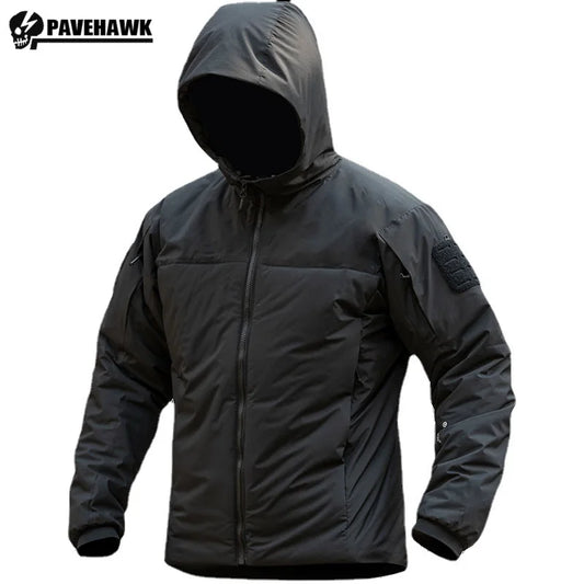 Veste Tactique Hivernale pour Homme – Parka Coton Chaud, Coupe-Vent et Imperméable avec Capuche, Manteau Camouflage pour Randonnée - BLACKBEARD OUTDOOR INDUSTRIES