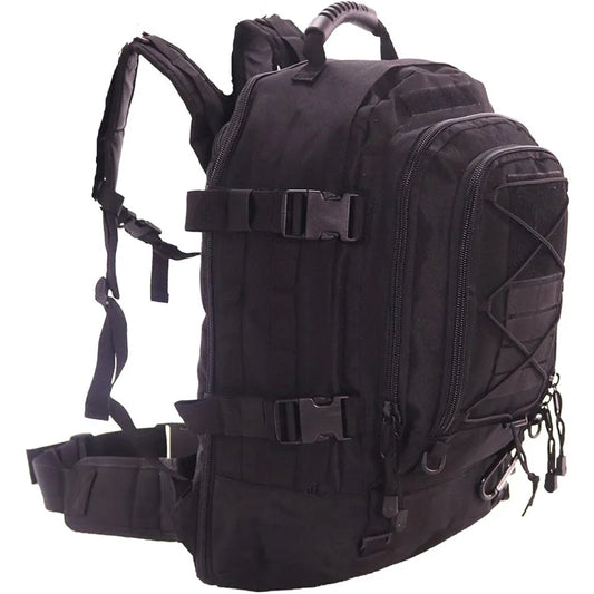 Sac à Dos Militaire Tactique 60L – MOLLE, Imperméable, Camping & Randonnée