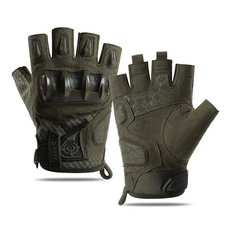 Gants Tactiques Outdoor Homme – Antidérapants, Protection Renforcée, Escalade & Sports CS