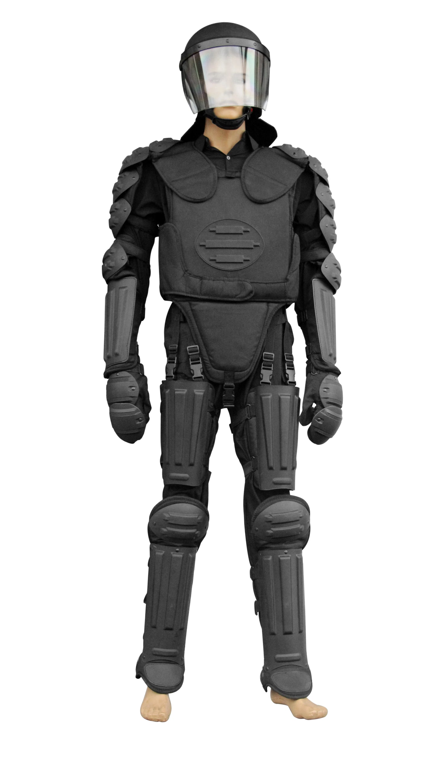 Kit de Protection Tactique Intégrale AS112 — Anti-Perforation, Coque Rigide PC/ABS | Forces de l'Ordre & Airsoft