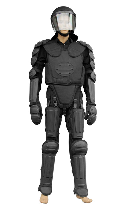 Kit de Protection Tactique Intégrale AS112 — Anti-Perforation, Coque Rigide PC/ABS | Forces de l'Ordre & Airsoft