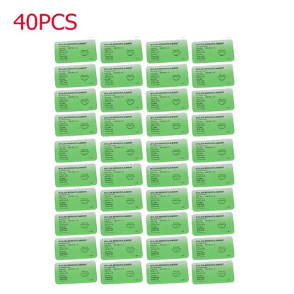 Kit de Sutures Médicales 4/0 – 10 à 100 pièces | Fils Monofilaments Nylon, Soie, Polypropylène, Polyester pour Exercices de Suture Ma boutique