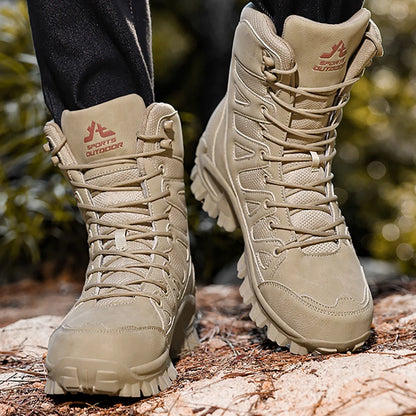 Rangers Montantes Homme Randonnée – Boots Militaires Lacets Antidérapantes - BLACKBEARD OUTDOOR INDUSTRIES